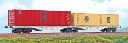 ACME 40368 - H0 - Containertragwagen Sggrs 80 MSC, VTG, Ep. V-VI